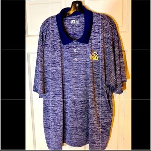 LSU Purple and White Polo